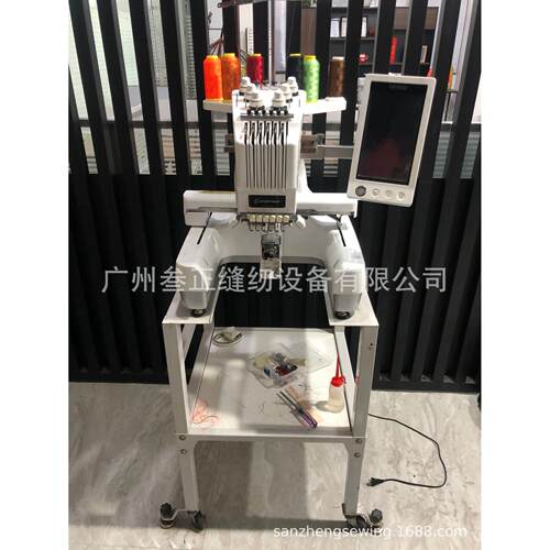 供应二手进口PR-650电脑单头6针绣花机商用刺绣机商用绣花机