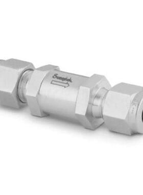 世伟洛克 SS-12C-1/3不锈钢提升阀芯单向阀卡套管3/4in.1/3psig