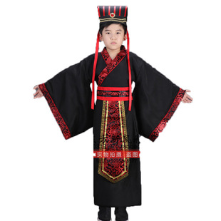 2026新款六一儿童古装汉服男女课本剧三国演义诸葛亮曹操鲁肃周瑜