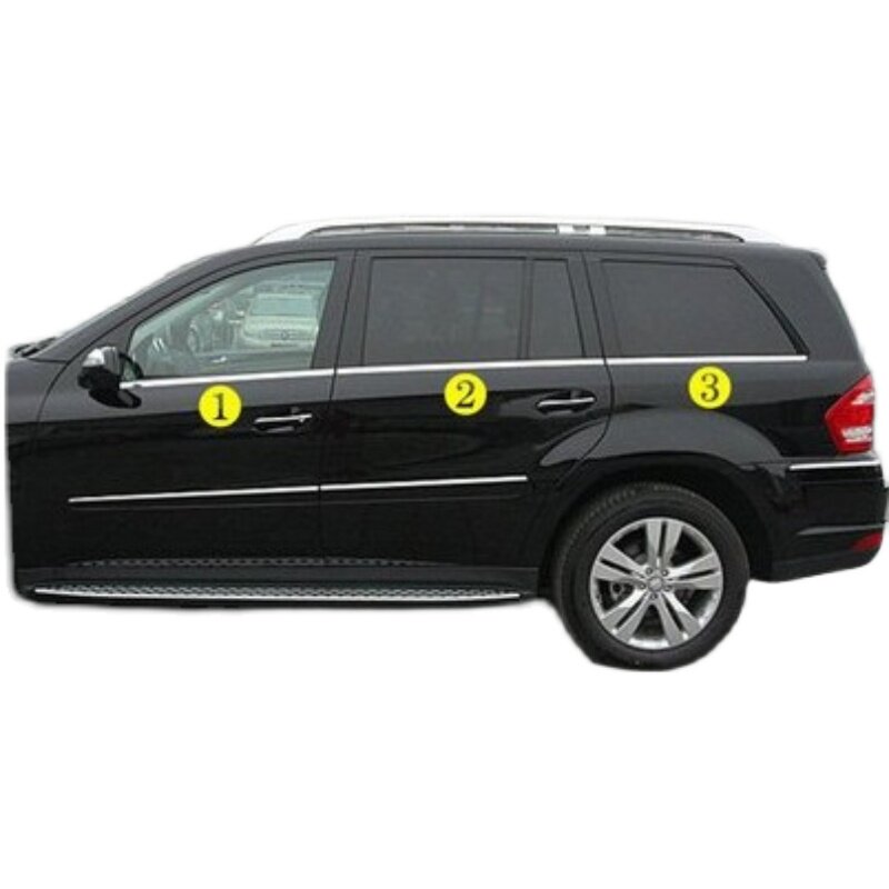 06-12款奔驰GL车窗饰条 GL450/GL350/GL300专用不锈钢压条