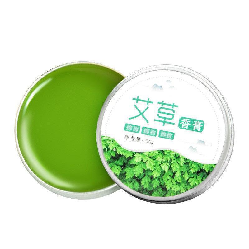 艾草香膏夏季防叮咬膏紫草膏