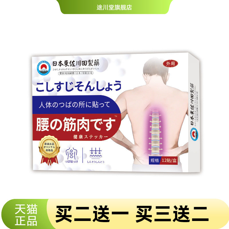 日本正品腰肌肉劳损贴家用男女