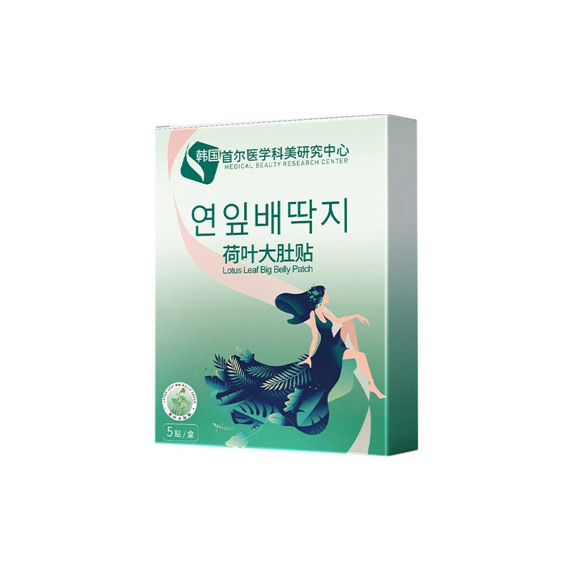 韩国首尔荷叶大肚贴草本精华懒人
