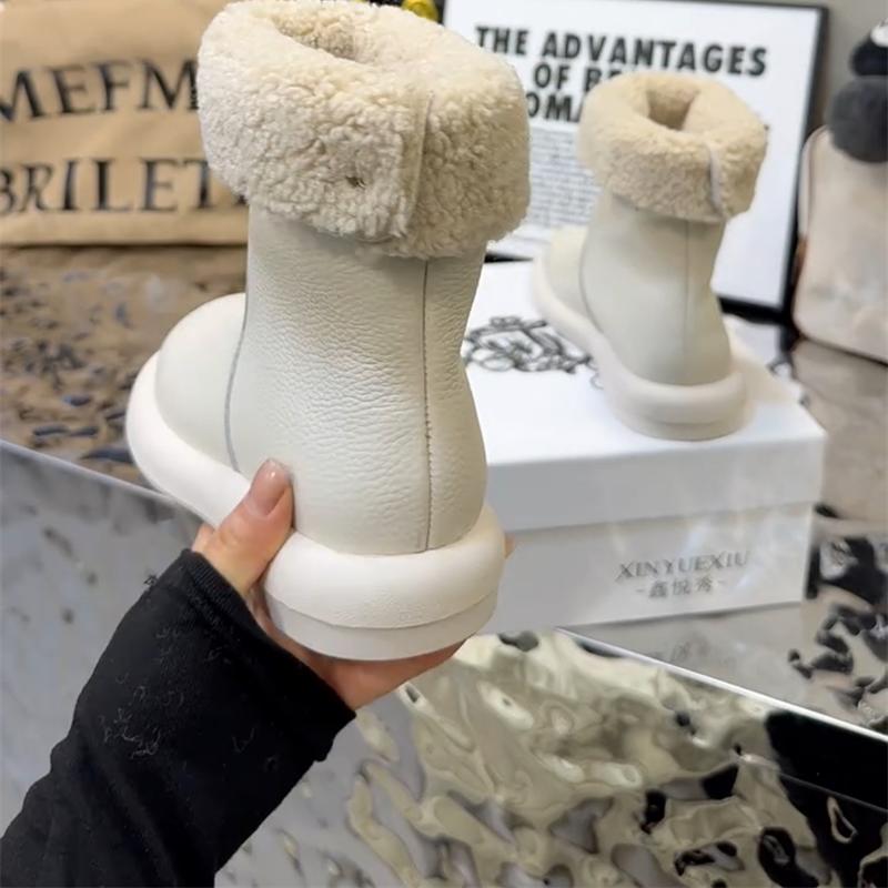 2024新款森系复古加绒棉雪地靴
