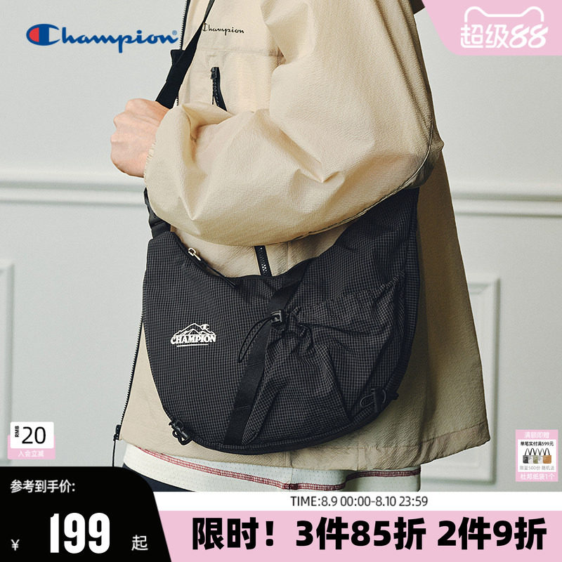 Champion单肩包短途旅行登山包
