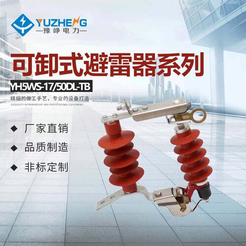 厂家供应HY5WS-17-50D-TB 避雷器 10KV高压避雷器配电型