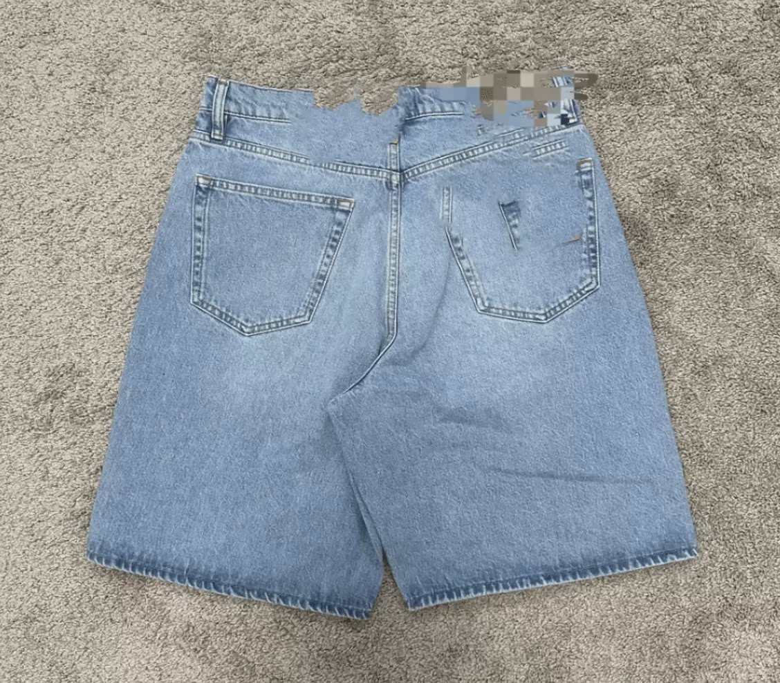 thumbnail for SS Personalized Custom Light Plate Shorts Denim [Good Quality]