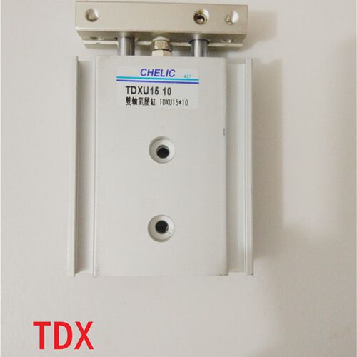 CHELIC气立可双轴气缸TDXU/TDX10/16/20/25-10/20/30/40/50/75