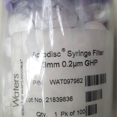 WATERS过滤头WAT097962 Syringe Filter, GHP