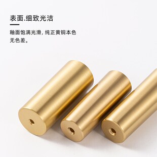 轻奢家具黄铜套脚套椅子沙发床圆形护套脚垫锥形封底直通新中式