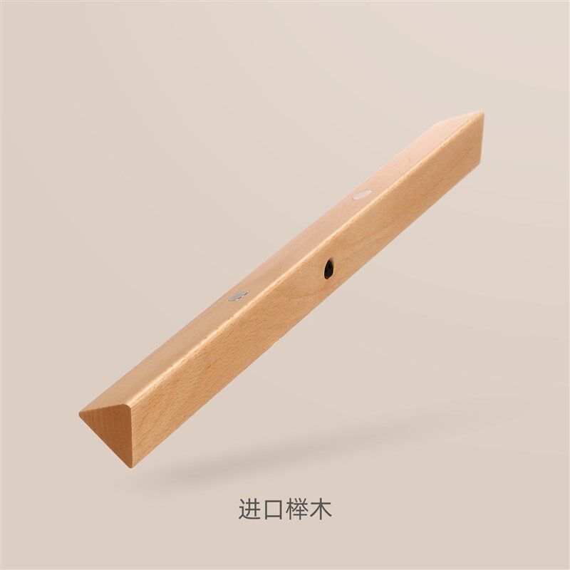 免打孔橱柜灯感应灯实木榉木质磁吸小夜灯充电红外衣柜氛围灯简约