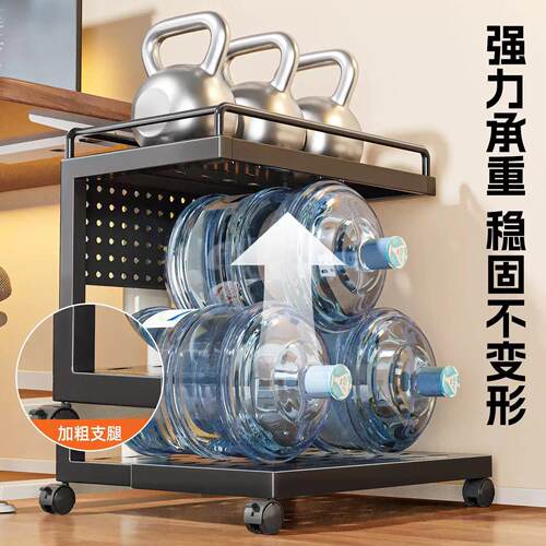 电脑主机架托架支架可ZZ3179移动机箱底座带滑轮置物家台用式公室