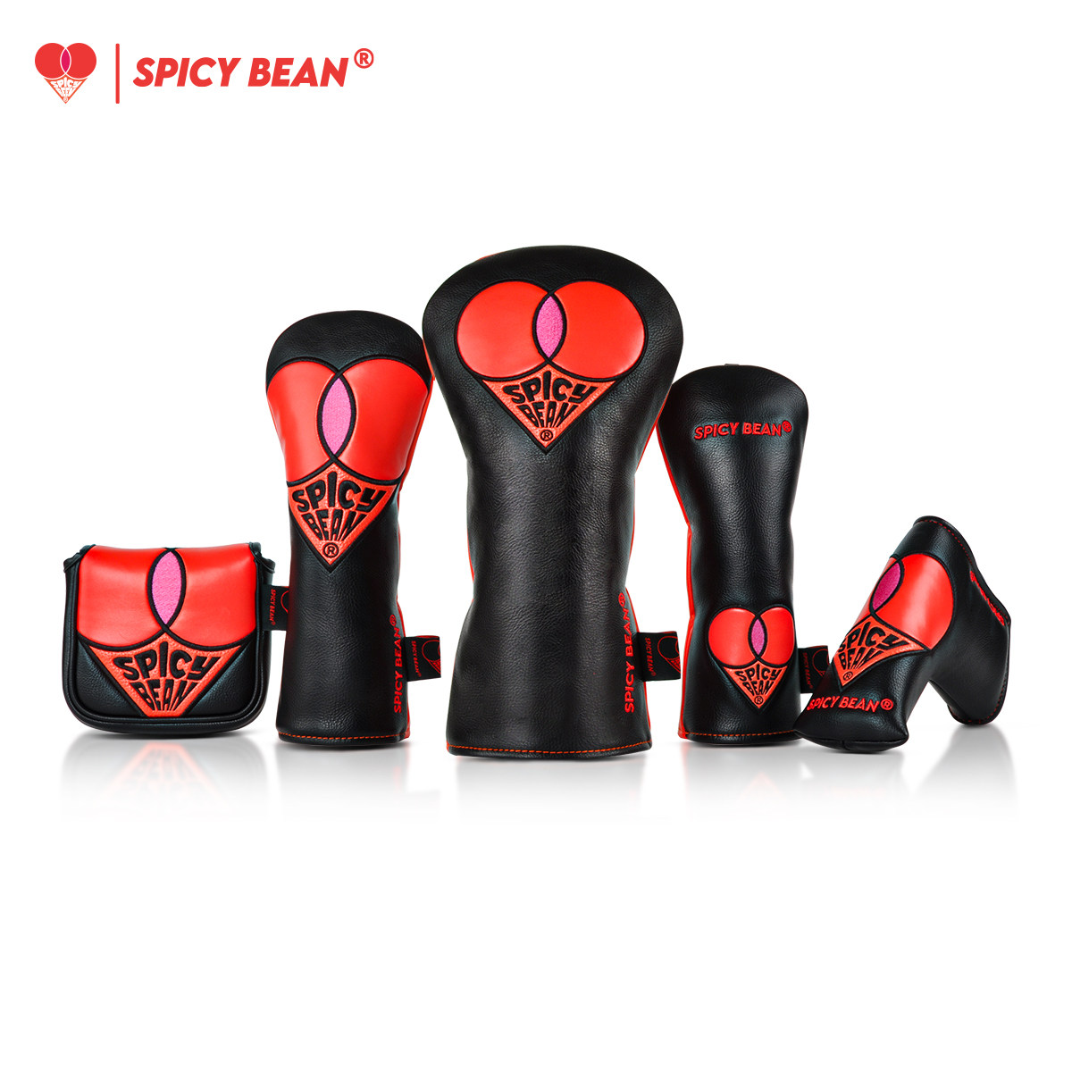 SPICYBEAN高尔夫杆套红点设计