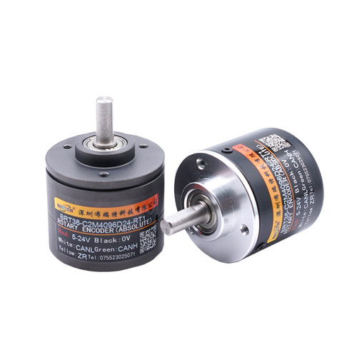 单圈旋转绝对值编码器高精度ModbusRS48B5 SSI 4-20mA0-10VCAN磁
