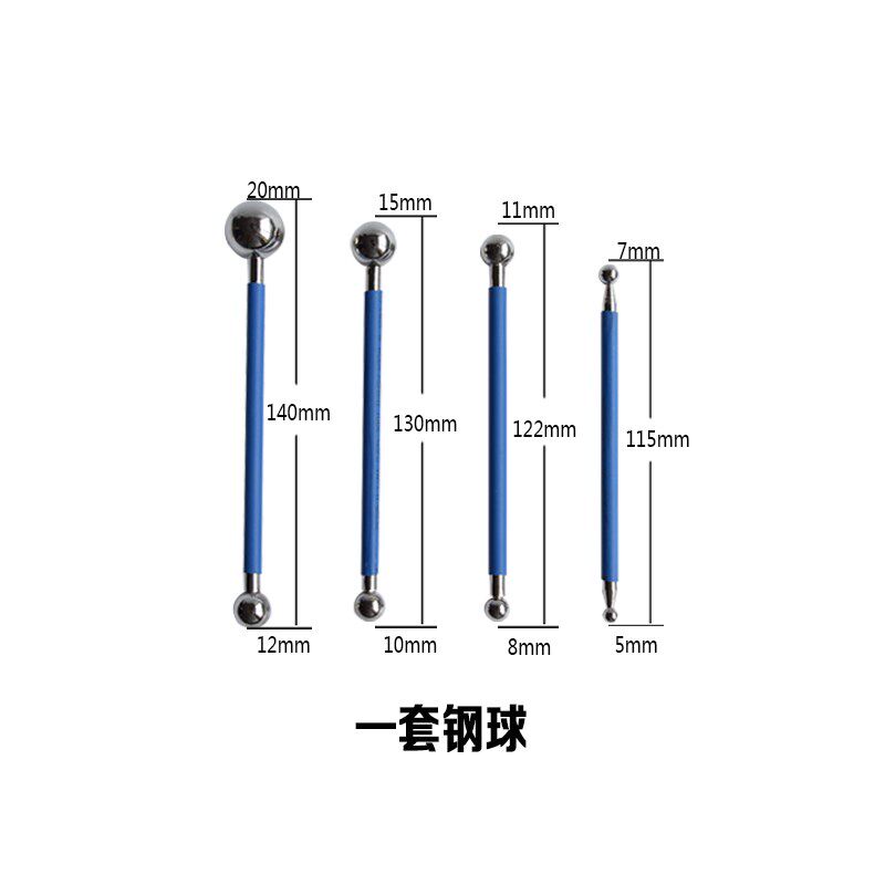 汉施美缝剂美缝施工工具 压缝钢球 单根压球压缝钢球