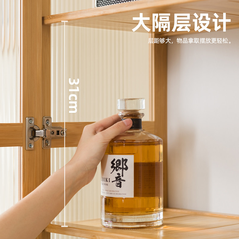 收纳柜客厅置物架落地储物柜衣柜杂物物整理置卧室家用儿童架柜