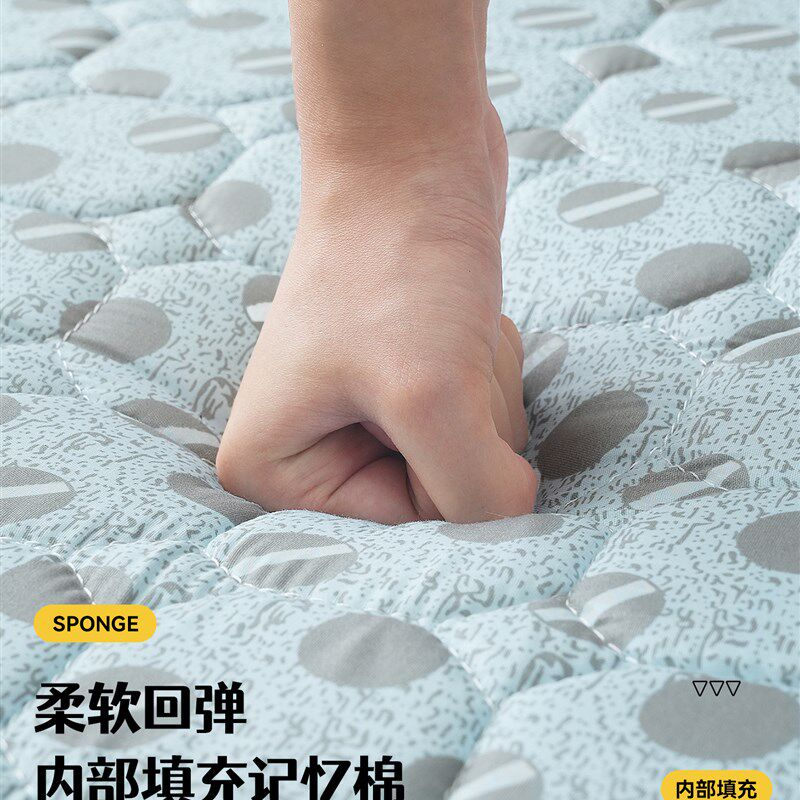 可拆洗冬夏两用凉席床垫学生宿舍单人9E0x190cm加厚睡垫学生午睡