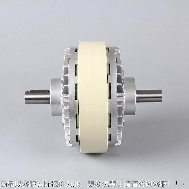 0.6kg-40kg轴双磁粉离器磁粉张制动24V力控制器电磁合QQL粉末气胀