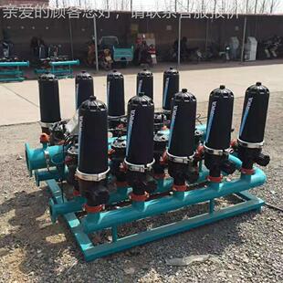 叠过滤3器 全自动冲反洗灌溉片喷灌2寸寸4寸农业碟片式泥01沙过滤
