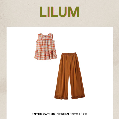 【甜甜专享】LILUM厘白【文儒套装】时尚百搭休闲套装
