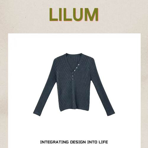 【小田直播间】LILUM厘白【玉芝打底】时尚百搭休闲打底