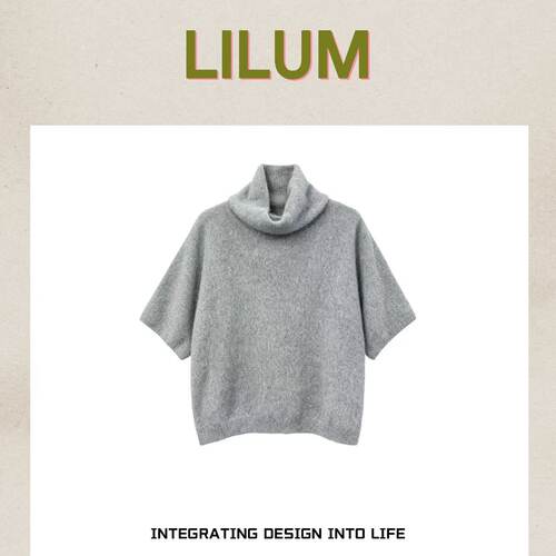 【小田直播间】LILUM厘白【烟诸】时尚百搭休闲毛衣