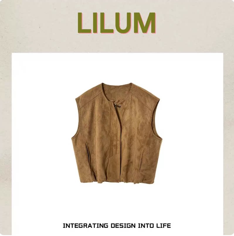 【小田直播间】LILUM厘白【云汀外套】时尚百搭休闲外套LB8428