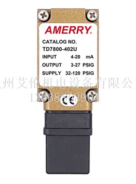 美国阿梅里Amerry 电气转换器比例阀 TD7800-402U