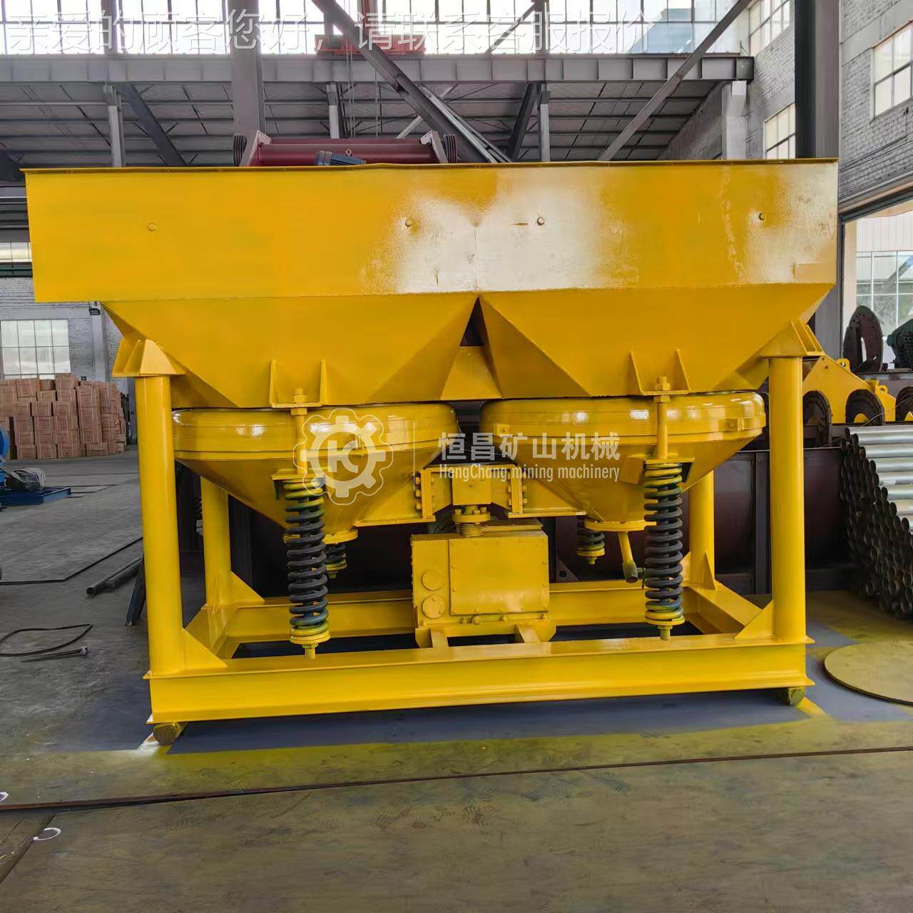 多型号现?沙矿用跳汰分选机J金T4-2型锯齿型矿波重选整套流程设备