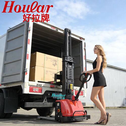 电动自卸式托盘堆垛车SES随车叉车ELECTRIC SELF-LIFTING STACKER