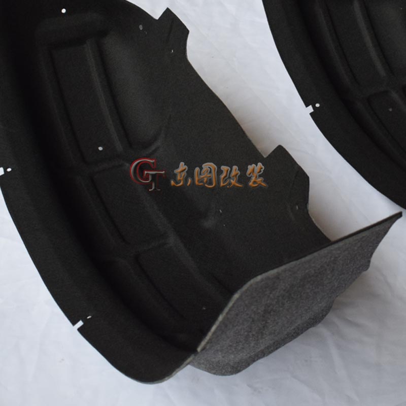 适用于福特猛禽F150后轮内衬改装叶子板内衬挡泥板车轮毂隔音护板