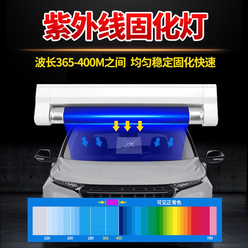 汽车挡风玻璃修复工具风挡裂损裂痕修补工具玻璃炸点牛眼修复套装