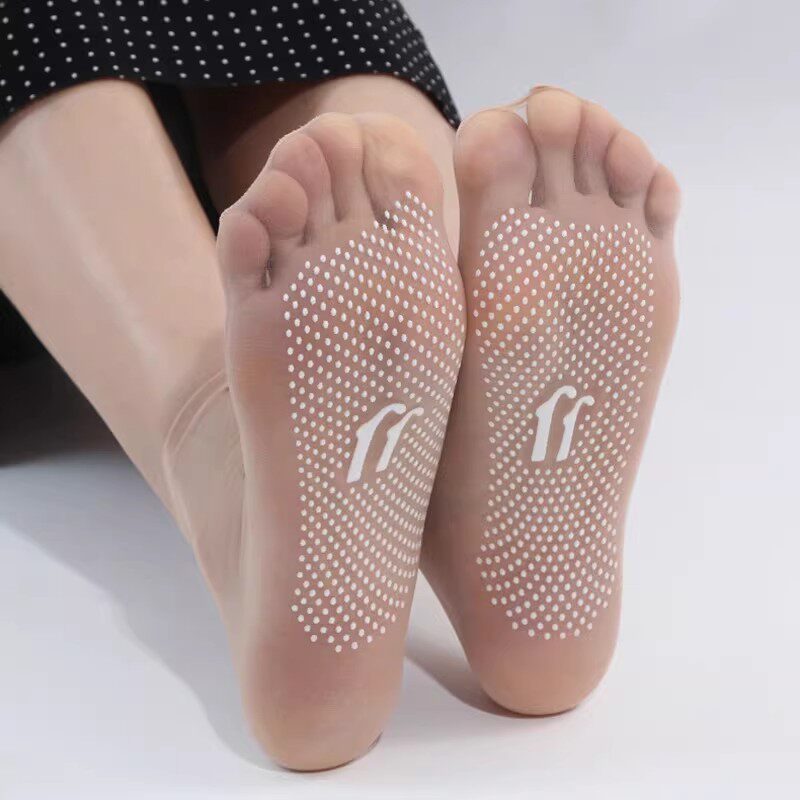 【下单立减50】硅胶防滑夏天女超薄款袜子水晶袜春夏季袜防滑_YZ