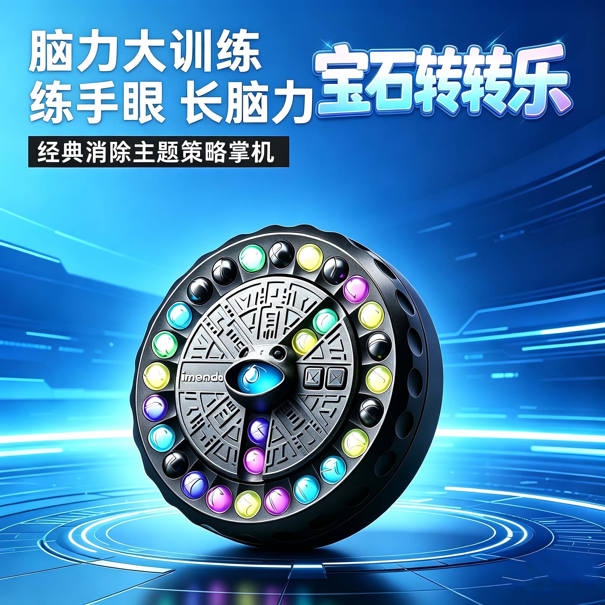 艾蒙岛宝石转转乐儿童益智桌游
