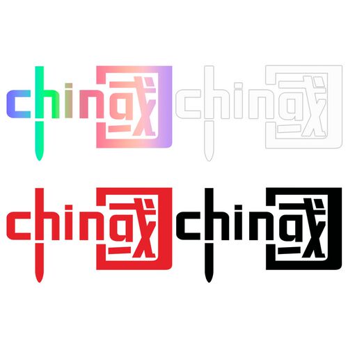 汽车国潮贴纸我爱中国风CHINA装饰反光七彩个性爱国电动车拉贴花