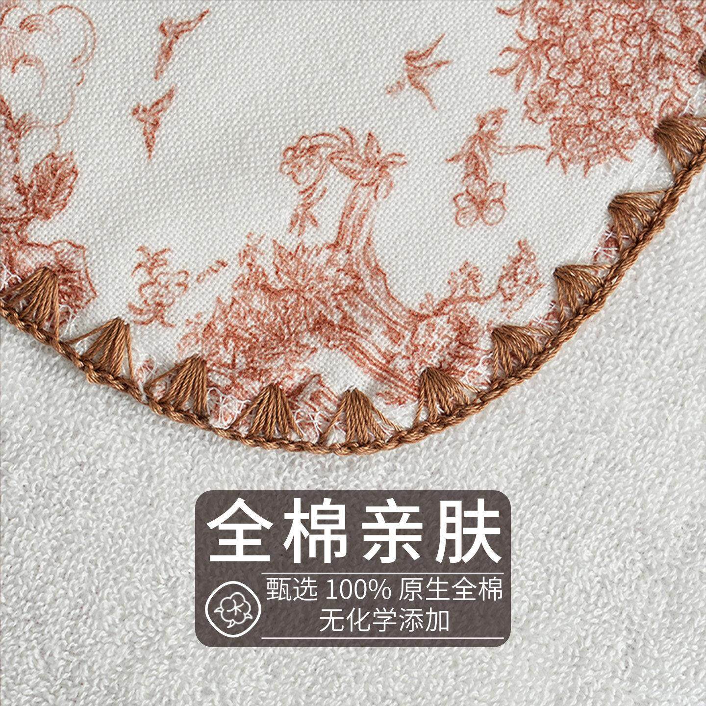 棉用浴巾100全棉夏NO.6741纱布薄款|大人纯洗澡吸水大毛巾家女款