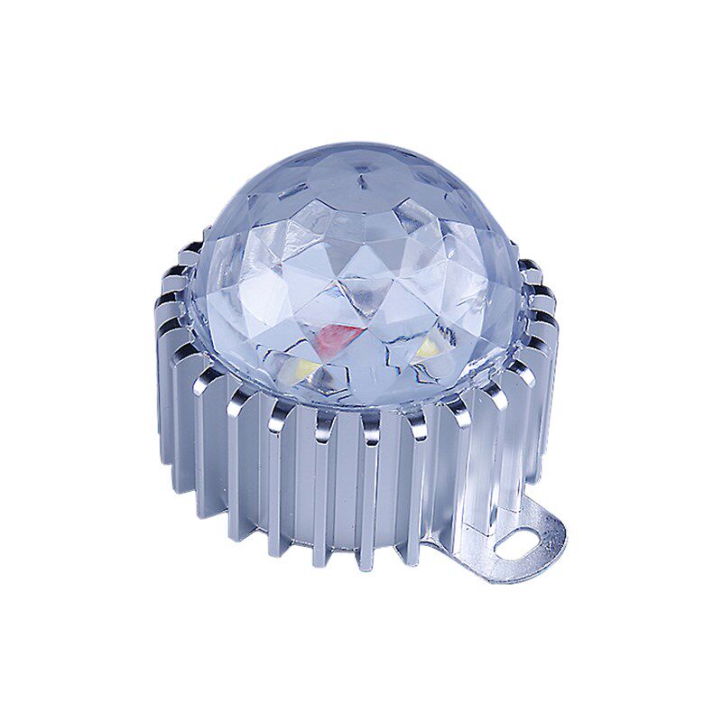 高亮大功率LED5CM10CM3W点光源工程户外防水6珠铝壳大厦桥梁照明