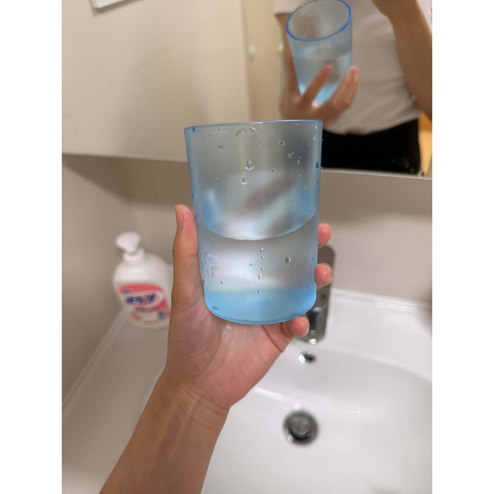 牙杯洗漱杯不发霉漱口杯透明磨砂牙刷杯卫生间学生宿舍高颜值牙缸
