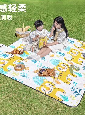 HOUYA200*150cm野餐垫防潮垫加厚户外便携户外露营野炊Z春游露营