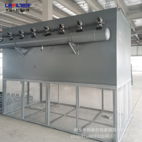离心鼓风机配套自洁式空气过滤器72000Nm3 /h 配60个滤筒