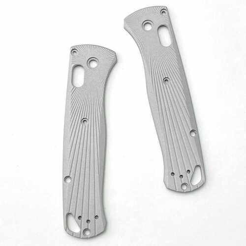 贴片蝴蝶535刀柄铝合金 蝴蝶折叠刀配件螺丝钉 Bugout 535贴片