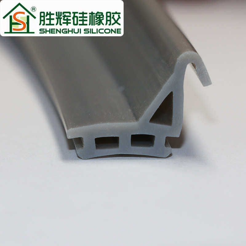 直销白色灰色黑色耐高温硅胶隔热胶条条专用鸭嘴铝断桥等压铝合金