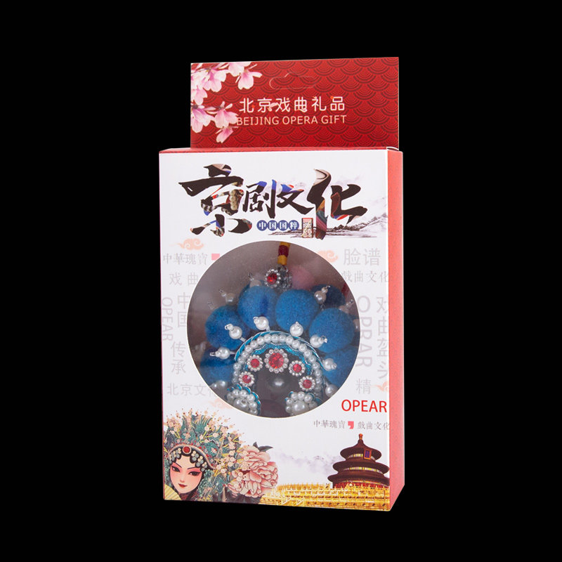 中国风礼品京剧脸谱挂件戏曲人物花旦头饰汽车挂饰吊坠出国送老外