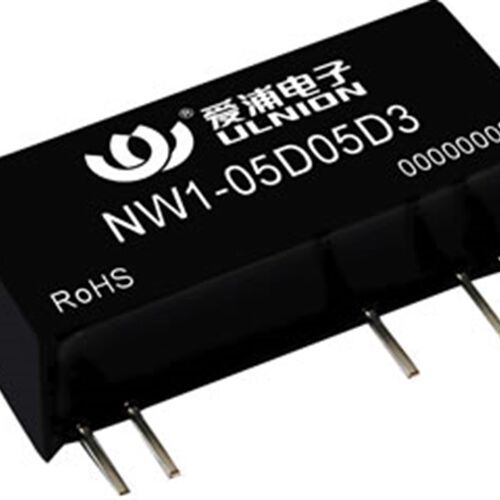 NW1-24D09D3 DC-DC 24转正负9V 双路稳压高隔离3000V 电源模块
