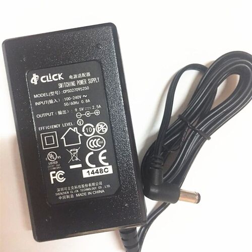 CPS027095250电源适配器线CLICK 9.5V2.5A道通诊断仪电脑充电器线