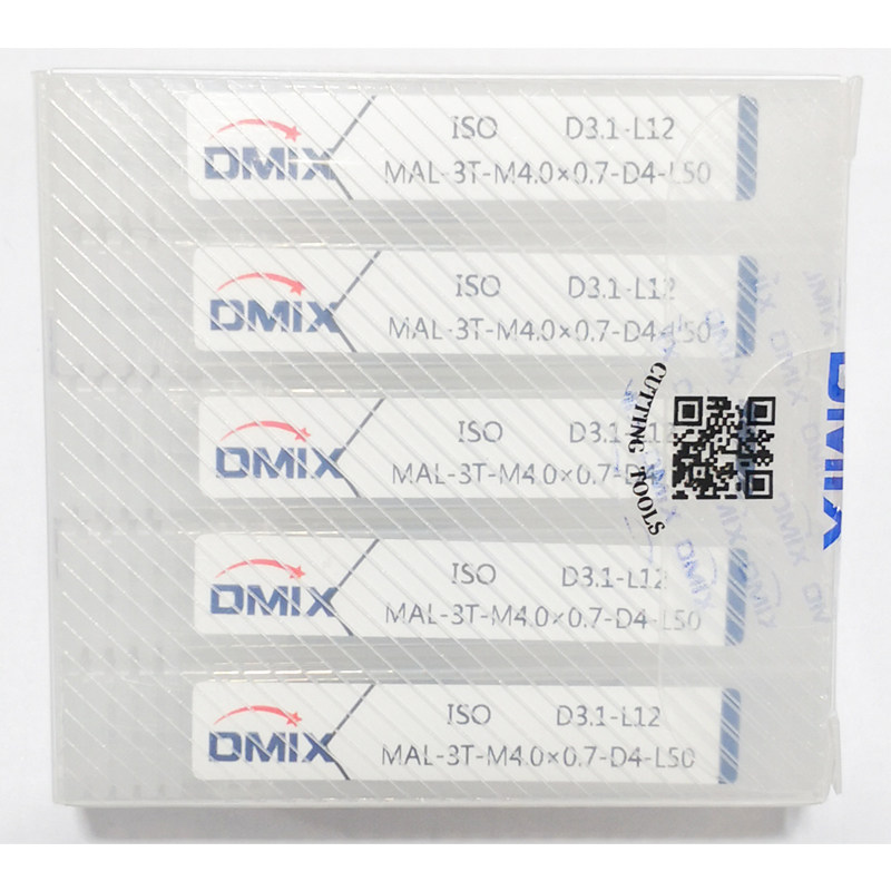 螺纹铣刀铝用三牙DMIX德迈斯M2M6M8M10M20粗牙细牙三齿铝用铣牙刀图片