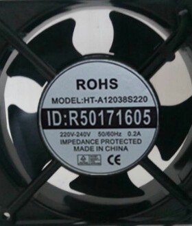 ROHS HT-A12038S220 220V 50/60Hz 0.2A 12cm 12038 轴流风机