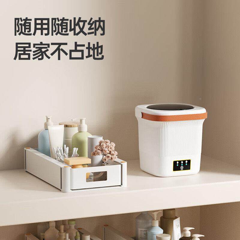 内衣裤衣机用洗袜子机小型迷你半全自动洗洗一体PPK脱洗袜子神专
