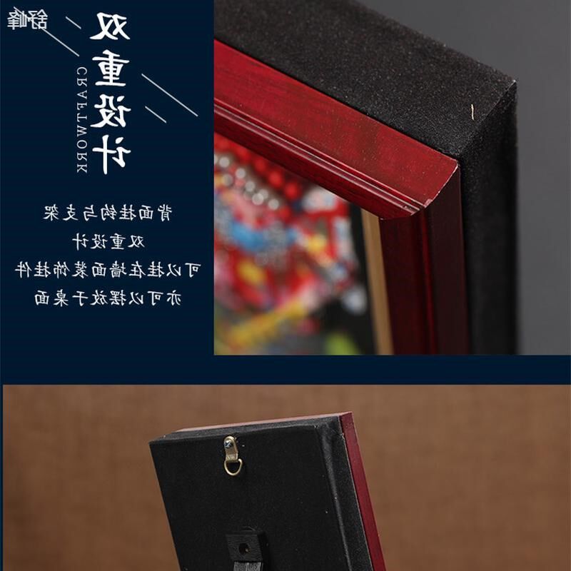 京剧人物脸谱 北京特色纪念品摆件 天津泥人张惠山泥人泥塑