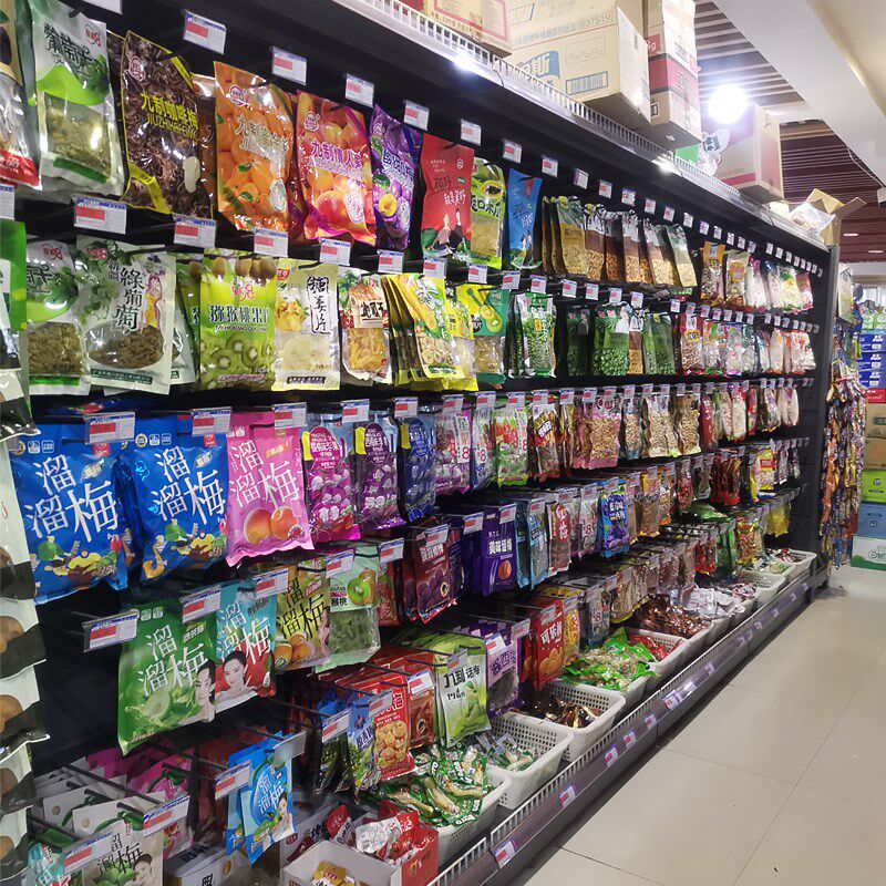 超市货架便利店挂钩展示架零食百货文具挂钩货架多层小货架子包邮